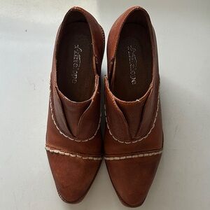 Antelope leather shoes